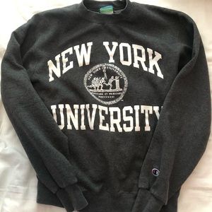 New York University (NYU) Champion Crewneck